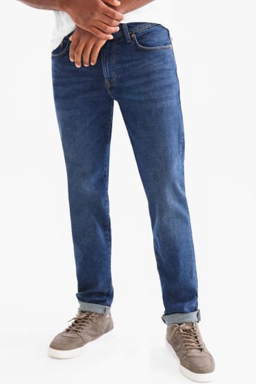Heren - Slim jeans - jeansblauw