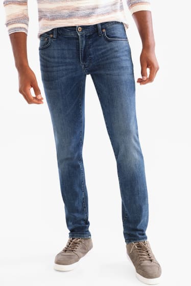 Hombre - Skinny Jeans - vaqueros - azul