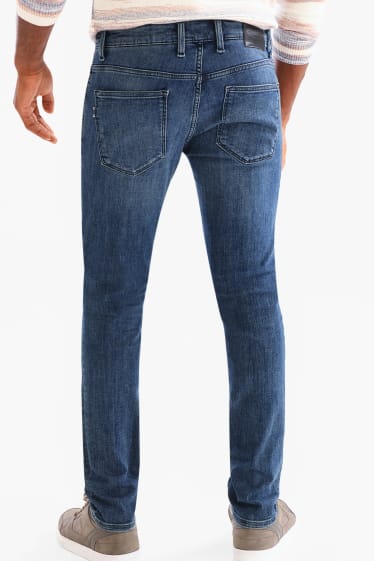 Herren - Skinny Jeans - jeans-blau