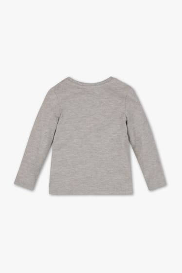 Kinderen - Longsleeve - licht grijs-mix