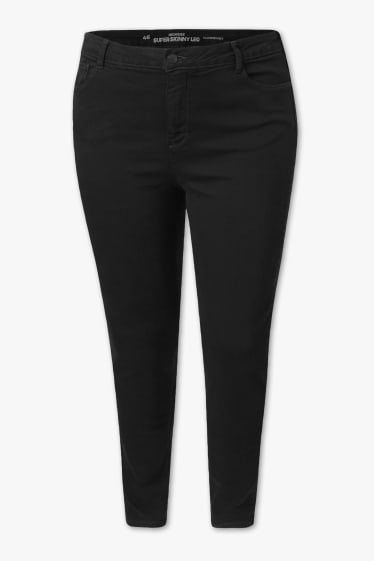 Dámské - CLOCKHOUSE - super skinny jeans - černá