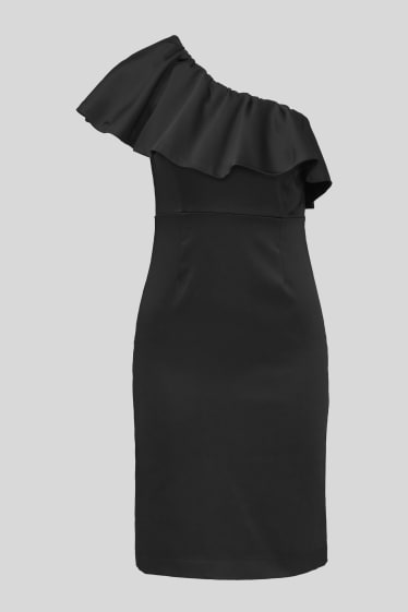 Femmes - Robe fourreau - festive - noir