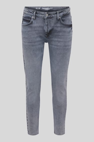 Dospívající a mladí - CLOCKHOUSE - tapered jeans - džíny - tmavošedé