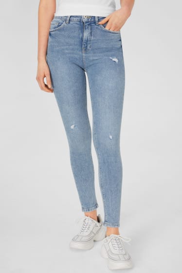 Teens & young adults - CLOCKHOUSE - skinny jeans - denim-light blue