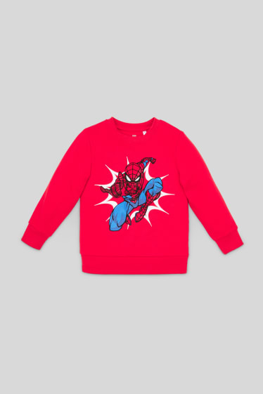 Children - Spider-Man - sweatshirt - red