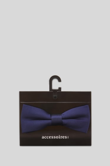 Men - Bow tie - dark blue
