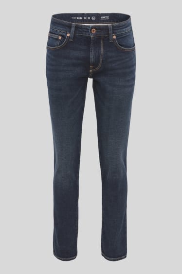 Hombre - Slim jeans - vaqueros - azul oscuro
