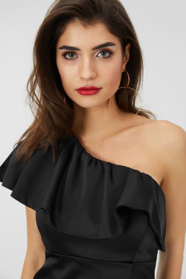 Femmes - Robe fourreau - festive - noir