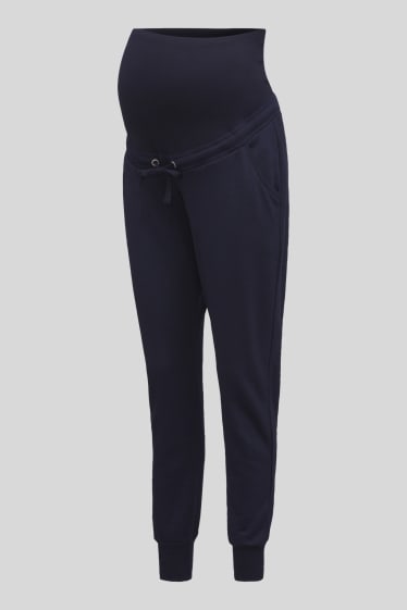 Femmes - Pantalon de jogging de grossesse - bleu foncé