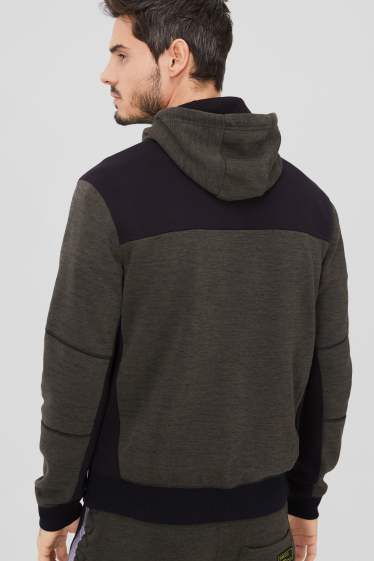 Men - Zip-through sweatshirt - green