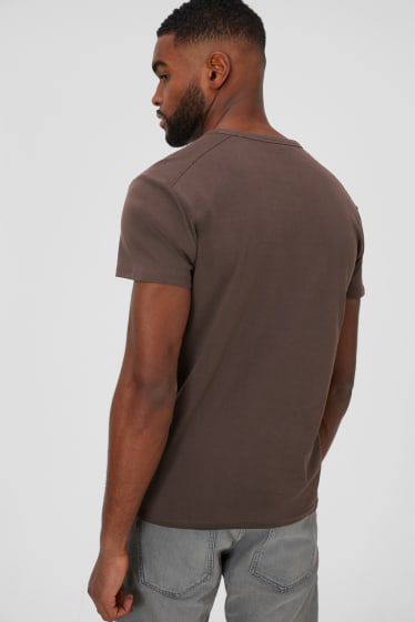 Men - T-shirt - khaki