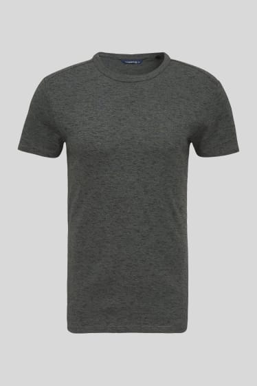 Men - T-shirt - dark gray