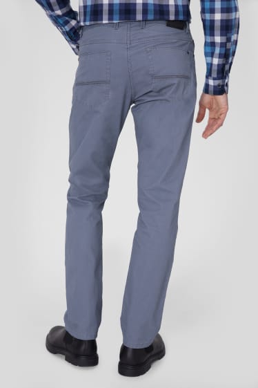 Men - Trousers - Straight Fit - blue