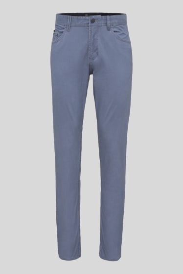 Men - Trousers - Straight Fit - blue