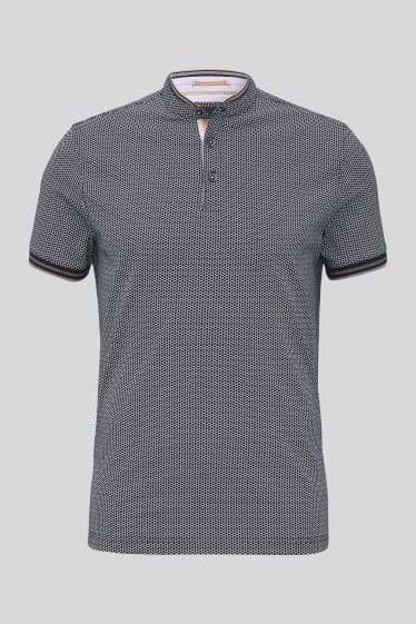 Men - Polo shirt - dark blue