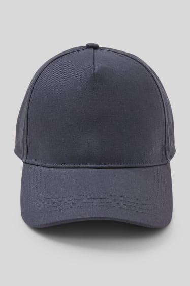 Hommes - CLOCKHOUSE - casquette - bleu foncé