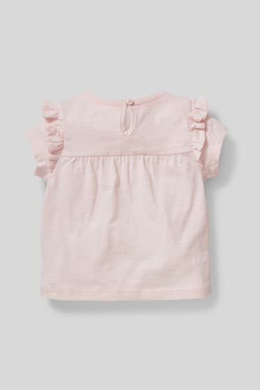 Neonati - T-shirt neonati - rosa pallido