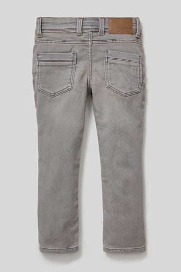 Dětské - Skinny jeans - džíny - světle šedé