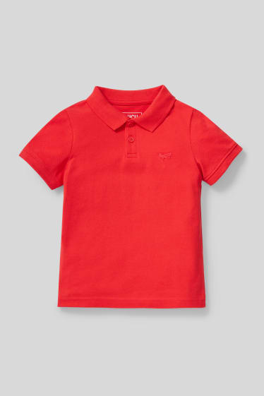 Enfants garçons - Polo - rouge