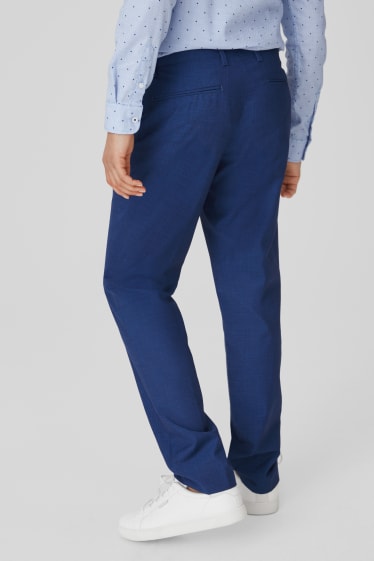 Enfants - Pantalon de costume - bleu foncé