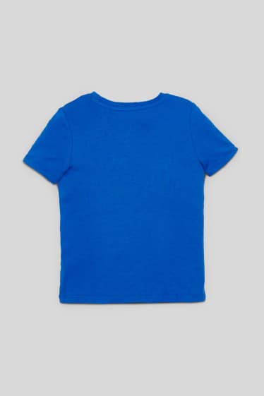 Kinder - Kurzarmshirt - blau