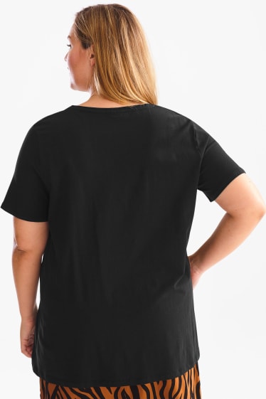 Mujer - Camiseta - negro