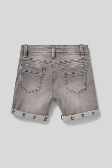 Bambini - Bermuda di jeans - jeans grigio