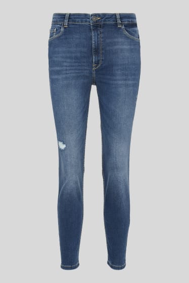 Femmes - Skinny jean - jean bleu