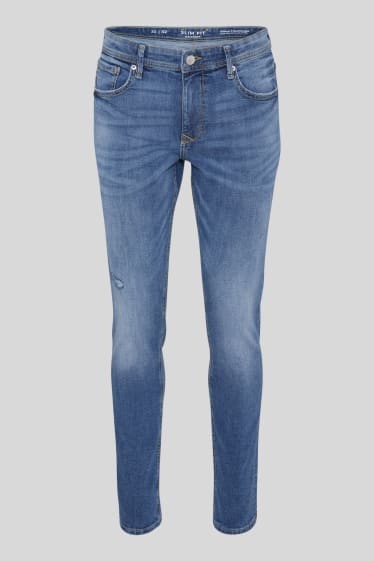 Heren - CLOCKHOUSE - slim jeans - jeansblauw