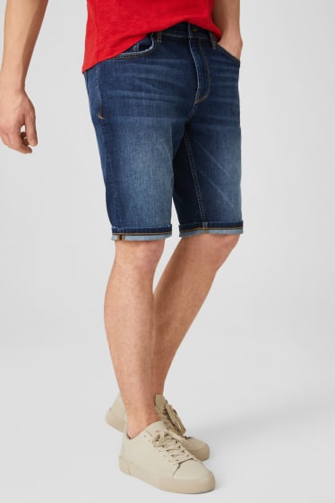 Men - CLOCKHOUSE - denim shorts - denim-blue