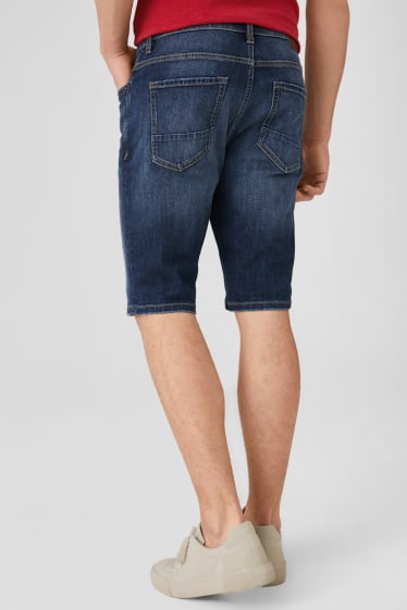 Hombre - CLOCKHOUSE - short jeans - vaqueros - azul