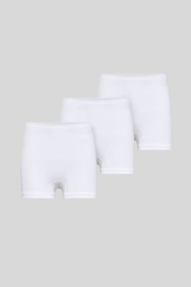 Femmes - Culottes - pack de 3 - blanc pur
