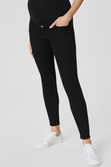 Femmes - Jean de grossesse - skinny jeans - noir