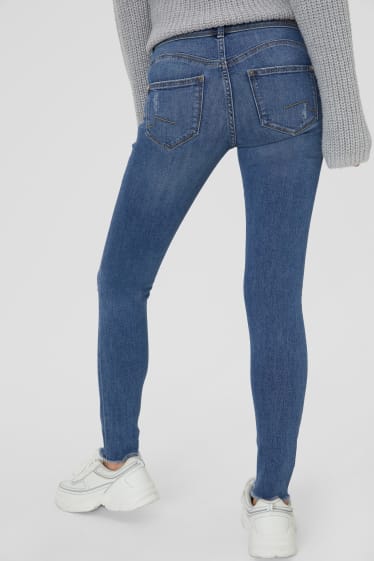 Dámské - CLOCKHOUSE - skinny jeans - džíny - modré