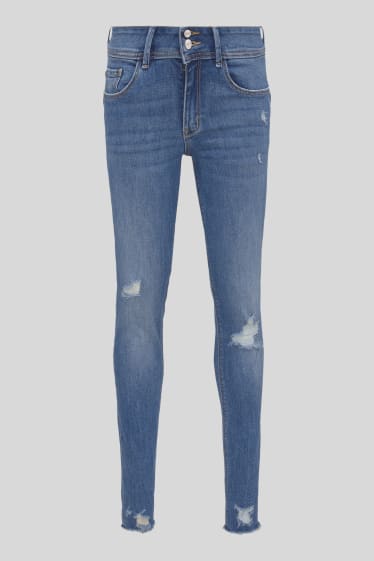 Women - CLOCKHOUSE - skinny jeans - blue denim