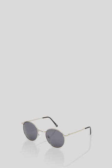 Hommes - CLOCKHOUSE - lunettes de soleil - argent