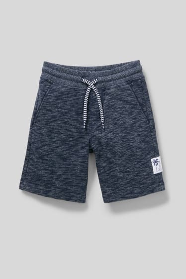 Children - Sweat shorts - dark blue-melange