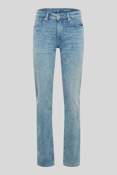 Mężczyźni - Slim jeans - Flex dżinsy w dresowym stylu - dżins-jasnoniebieski