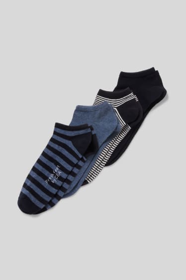 Herren - Multipack 4er - Sneakersocken - dunkelblau