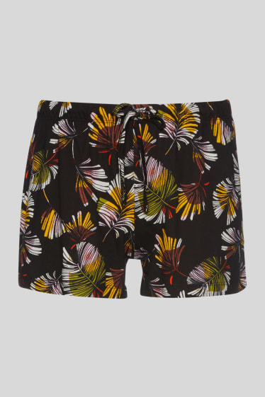 Women - Pyjama shorts - black
