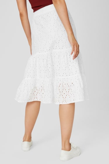 Women - Skirt - white