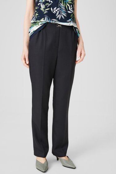 Femmes - Pantalon - bleu foncé