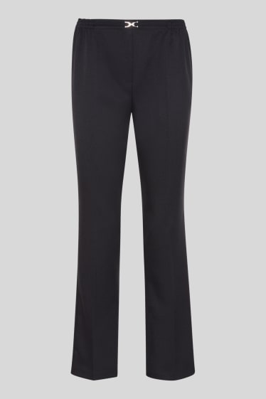 Women - Trousers - dark blue