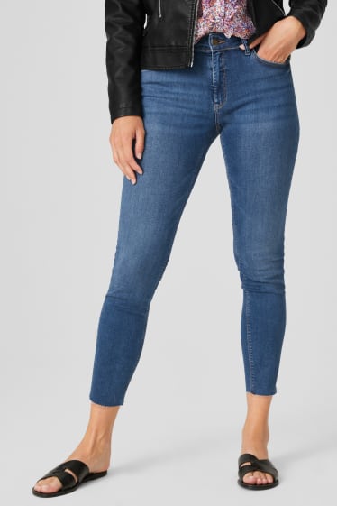 Dames - Premium skinny jeans - jeansblauw