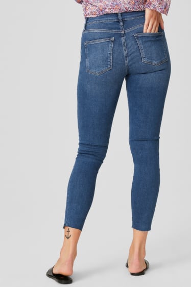 Dames - Premium skinny jeans - jeansblauw