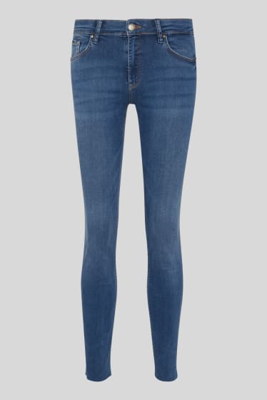 Women - Premium skinny jeans - denim-blue
