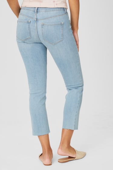 Damen - Slim Jeans - jeans-hellblau