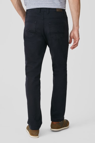 Hombre - Pantalones - Regular Fit - azul oscuro