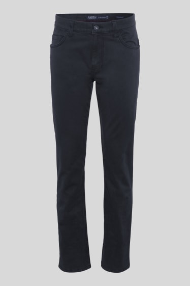 Hommes - Pantalon - regular fit - bleu foncé