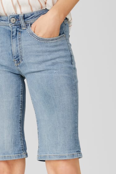 Donna - Bermuda di jeans - azzurro